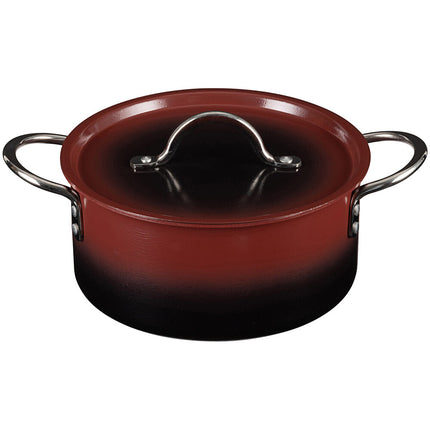 Nồi nấu sốt inox Bon Chef Country French X 3,1 lít ombre Merlot kèm nắp - 73301-OM-M