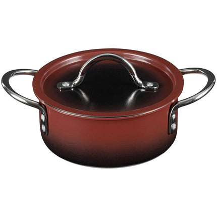 Nồi nấu sốt inox Bon Chef Country French X 1,6 lít ombre Merlot kèm nắp - 73299-OM-M