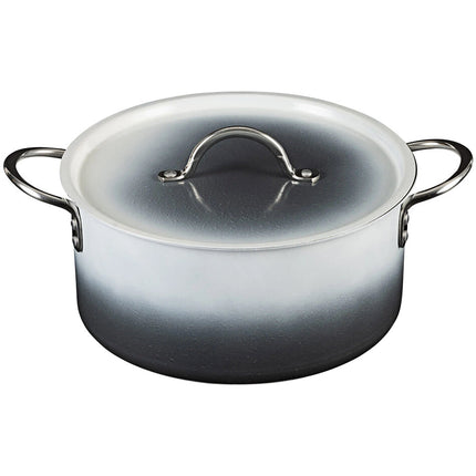 Nồi nấu sốt inox Bon Chef Country French X 5,4 lít ombre xám Shadow kèm nắp - 73303-OM-S