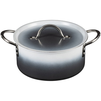 Nồi nấu sốt inox Bon Chef Country French X 3,1 lít ombre xám Shadow kèm nắp - 73301-OM-S