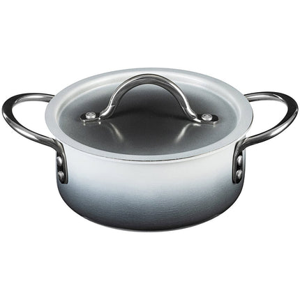 Nồi nấu sốt inox Bon Chef Country French X 1,6 lít ombre xám Shadow kèm nắp - 73299-OM-S