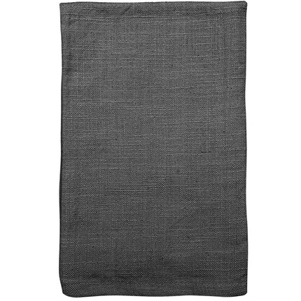 Khăn ăn đen bằng cotton slub 100% Garnier-Thiebaut 56 cm x 56 cm - Thùng 100 cái