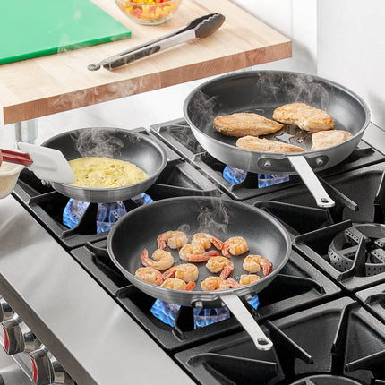 Bộ 3 chảo rán nhôm chống dính Choice - Chảo 20 cm, 25 cm và 30 cm