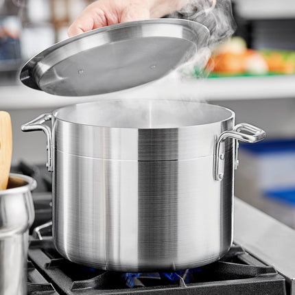 Nồi nấu nước dùng bằng nhôm tiêu chuẩn Choice 10 qt kèm nắp