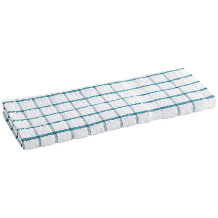 Khăn bếp cotton ô vuông màu xanh lá trắng Oxford Kitchen Ensemble 907 g 63,5 x 38,1 cm - Thùng 144 cái