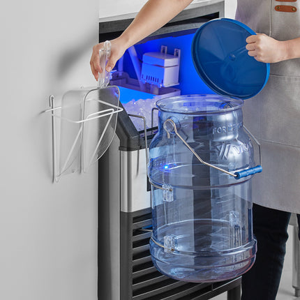 Bộ thùng đá polycarbonate xanh Vigor 22,7 lít kèm muỗng 1,9 lít, giá muỗng, nắp và móc