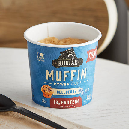 Bánh muffin nhanh việt quất Kodiak Cakes 65 g - Thùng 12 cái