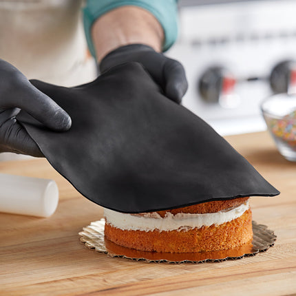 Fondant cán vị vani Satin Ice đen 2,3 kg