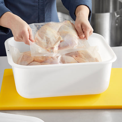 Hộp đựng thực phẩm nhựa Choice 37 x 32 x 13 cm màu trắng