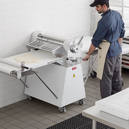 Máy cán bột Estella DSF78 215,9 cm sàn Reversible Dough Sheeter - 110V, 3/4 HP