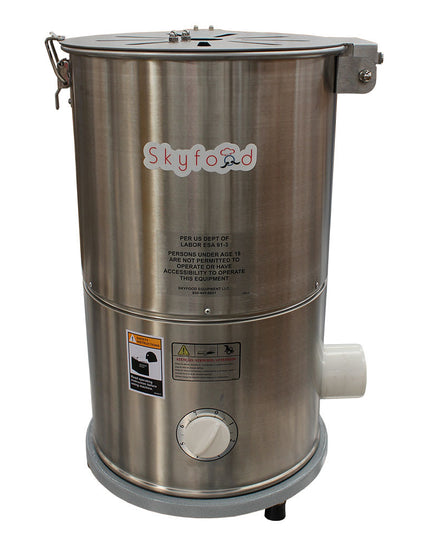 Máy Bóc Tỏi Để Bàn Skyfood DAL-6 5.4 kg Công Suất 27.2 kg/Giờ Truyền Động Vòng Bi