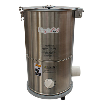 Máy Bóc Tỏi Để Bàn Skyfood DAL-6 5.4 kg Công Suất 27.2 kg/Giờ Truyền Động Vòng Bi