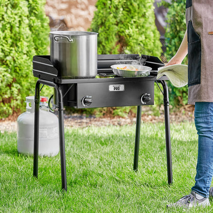 Bếp ga đôi ngoài trời Backyard Pro 81 cm - 150.000 BTU