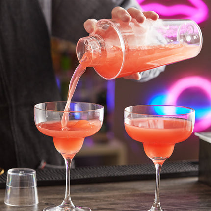 Bình lắc cocktail cobbler 3 mảnh nhựa polycarbonate trong Choice 828 ml