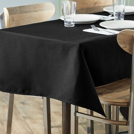 Khăn trải bàn vải polyester 100% đen chữ nhật Choice 137 cm x 305 cm