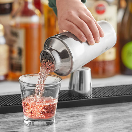 Bình lắc cocktail cobbler 3 mảnh thép không gỉ Acopa 473 ml