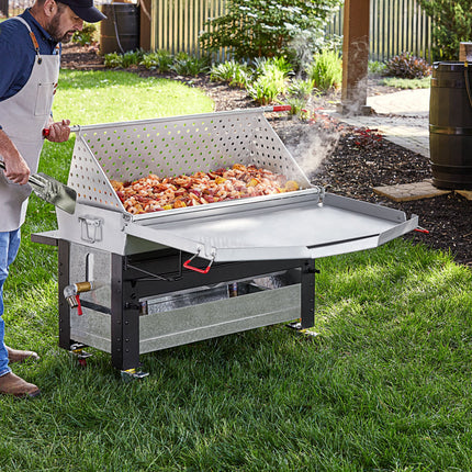 Xe nồi luộc hải sản Cajun Backyard Pro 151 lít, gas propan lỏng