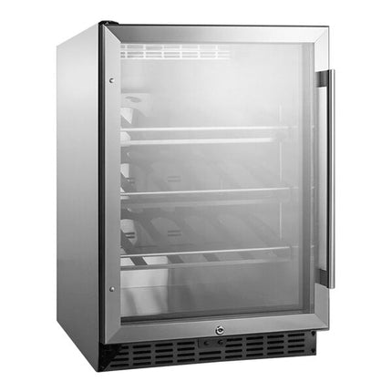 Tủ mát rượu vang / champagne âm ngoài trời Summit Appliance SCR611GLOSCH 20 chai