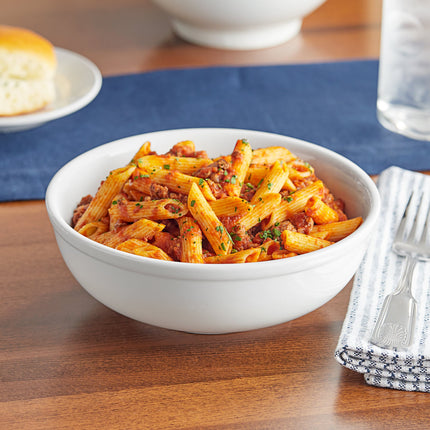 Tô sứ đựng menudo/mì/salad Acopa trắng sáng 1 lít - Thùng 12 cái