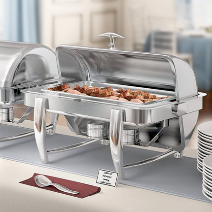 Nồi hâm inox nắp lật xếp chồng Acopa Heavy Weight 7,6 lít cỡ đầy đủ không nhỏ giọt