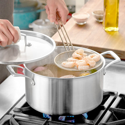 Nồi nấu inox ba lớp Vigor SS3 Series 5,7 lít kèm nắp
