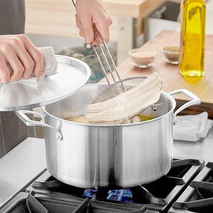 Nồi nấu súp thép không gỉ ba lớp Vigor SS3 Series 7,6 lít, kèm nắp