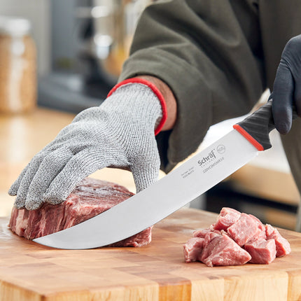 Dao cimeter Schraf 25,4 cm cán TPRgrip đỏ