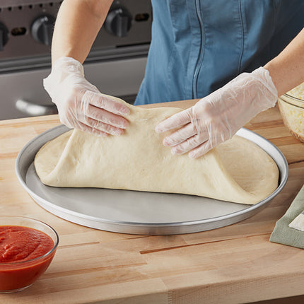 Khay pizza đế sâu nhôm thành côn / xếp lồng Choice 41 x 2,5 cm