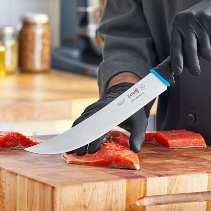 Dao cimeter Schraf 25,4 cm cán TPRgrip xanh dương