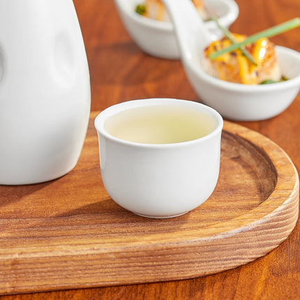 Chén sake sứ trắng sáng Acopa 59 ml - Thùng 48 cái