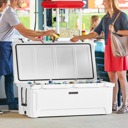Thùng giữ lạnh ngoài trời CaterGator CG200WH 199 lít màu trắng