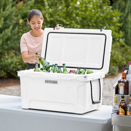 Thùng giữ lạnh ngoài trời CaterGator CG65WH đúc quay 61,5 lít màu trắng