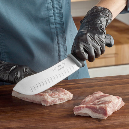 Dao lọc thịt lưỡi granton Schraf 20 cm cán TPRgrip