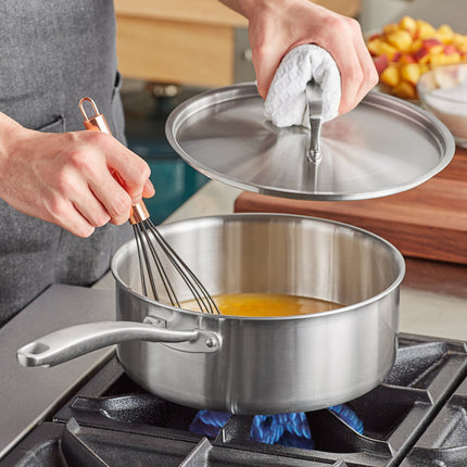 Nồi nấu sốt inox ba lớp Vigor SS3 Series 4,3 lít kèm nắp