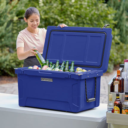 Thùng đá giữ lạnh ngoài trời quay ép CaterGator CG65NV 61,5 lít - Màu xanh navy