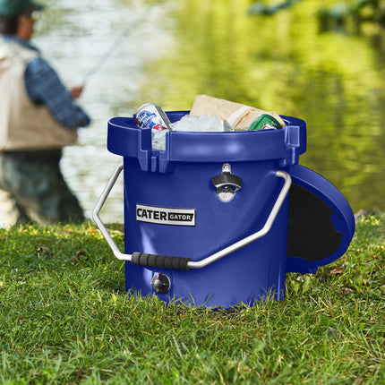 Thùng giữ lạnh tròn quay ngoài trời CaterGator CCG20NV xanh navy 18,9 lít