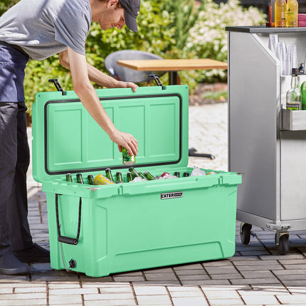 Thùng đá giữ lạnh ngoài trời CaterGator CG100SF màu xanh biển 104 lít