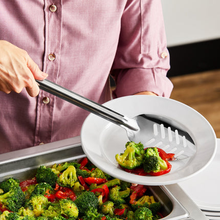 Muôi múc canh inox xẻ rãnh Choice 38 cm