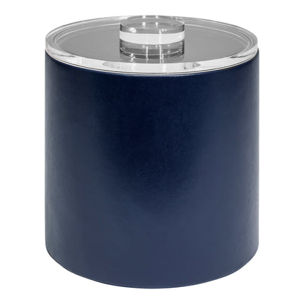 Xô đựng đá da giả room360 London 3,3 lít màu xanh navy nắp acrylic - Thùng 4 cái