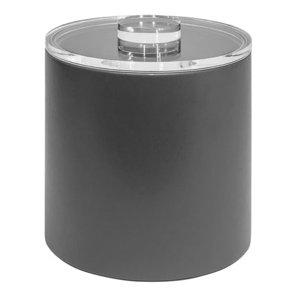 Xô đựng đá giả da room360 London 3,3 lít xám khói, nắp acrylic - Thùng 4 cái