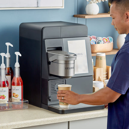 Máy pha cà phê viên nén đấu nước Keurig K-4500 với 2 bình bột - 120V