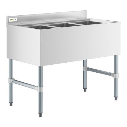 Bồn rửa gầm quầy ba ngăn Regency 98 x 53 cm