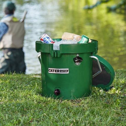 Thùng giữ lạnh ngoài trời tròn CaterGator CCG20HG 19 lít màu xanh lá