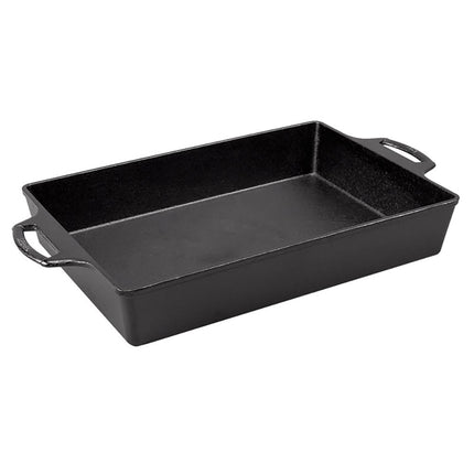 Khay Gang Chữ Nhật Lodge BW13C 22.9 cm x 33 cm Tay Cầm