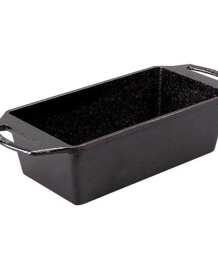 Khuôn Bánh Mì Gang Chữ Nhật Lodge BW8LP 21.6 cm x 11.4 cm Tay Cầm