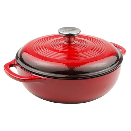 Nồi Gang Tráng Men Lodge EC3D43 2.8 lít Màu Island Spice