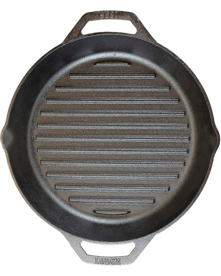 Chảo Nướng Lodge L10GPL Tròn 30.5 cm Gang Đúc Tẩm Gia Vị