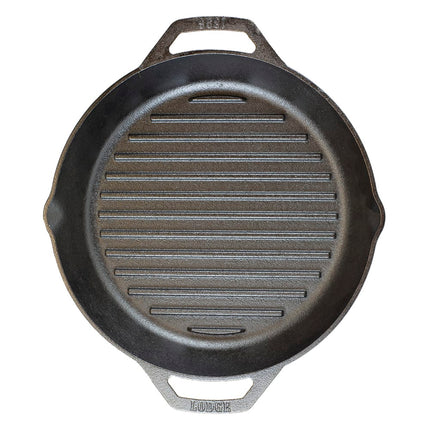 Chảo Nướng Lodge L10GPL Tròn 30.5 cm Gang Đúc Tẩm Gia Vị
