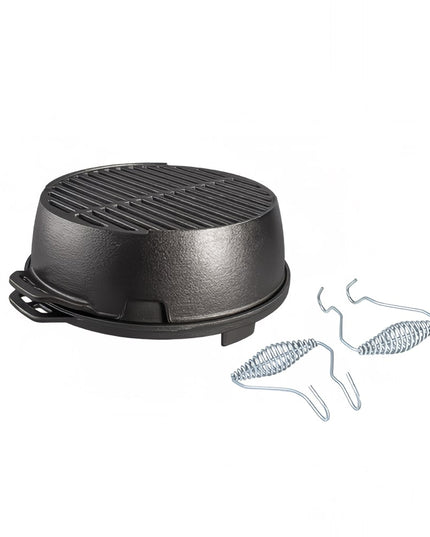 Vỉ Nướng Lodge L12RG Kickoff Tròn 30.5 cm Gang Đúc