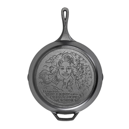 Chảo Gang Lodge Dolly Parton L12SKDLY Tròn 33.7 cm Light of a Clear Blue Morning
